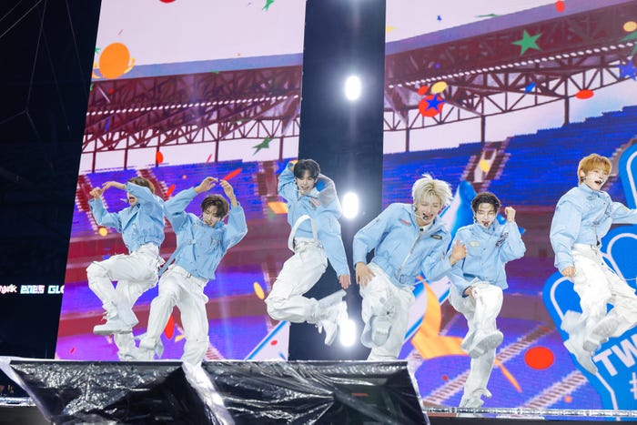 TWS「2025 MUSIC BANK GLOBAL FESTIVAL IN JAPAN」撮影:上山陽介、木村泰之、石井亜希、堀内レイ