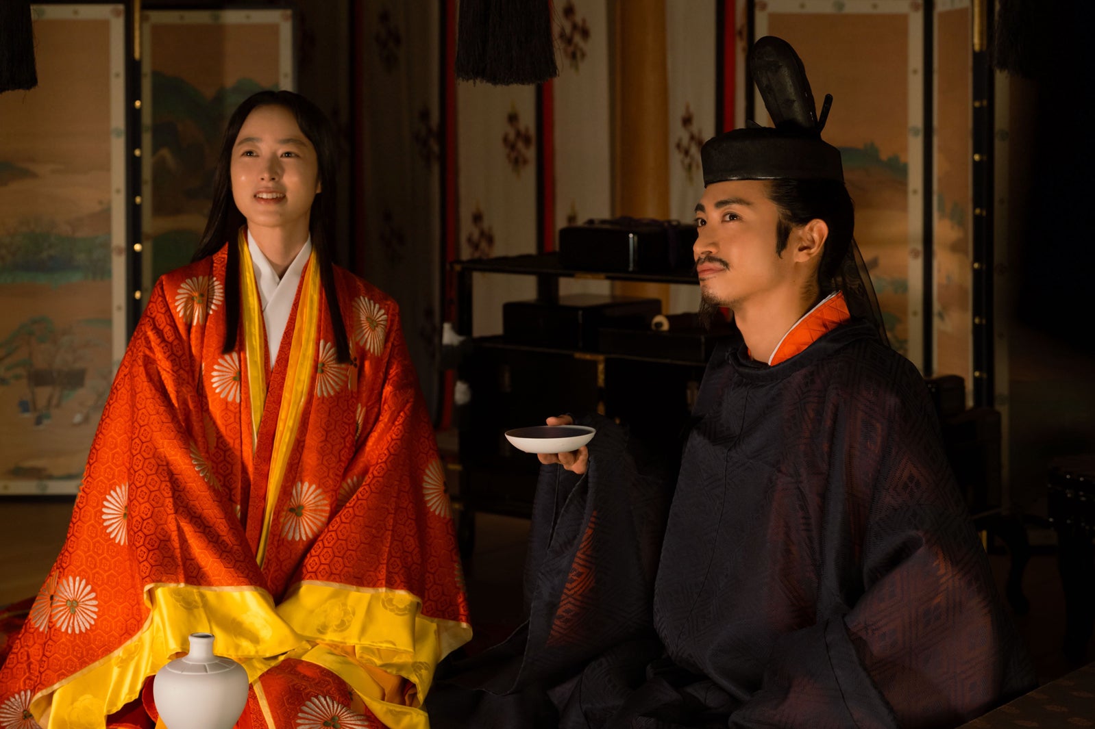 朝倉あき、木村達成「光る君へ」第40話（C）NHK