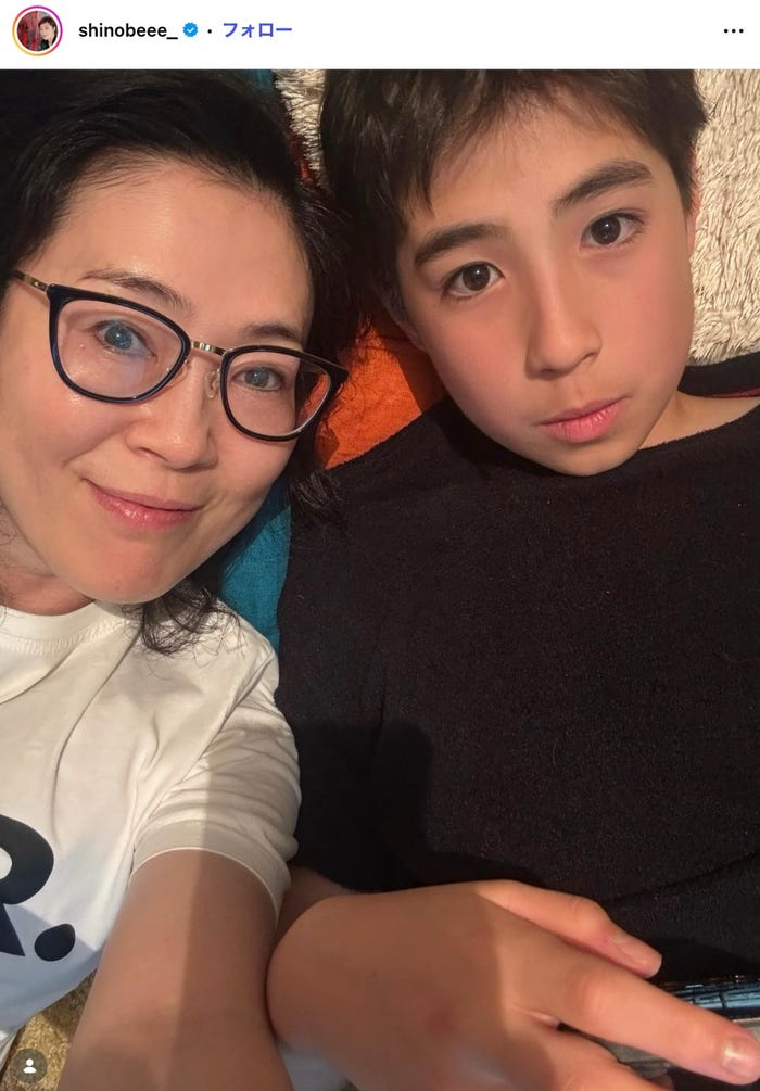 寺島しのぶInstagramより