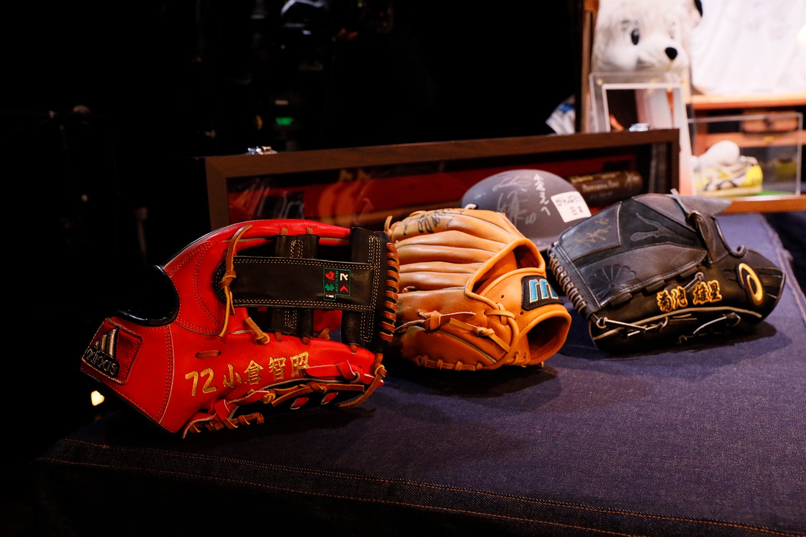 思い出の展示（提供写真）