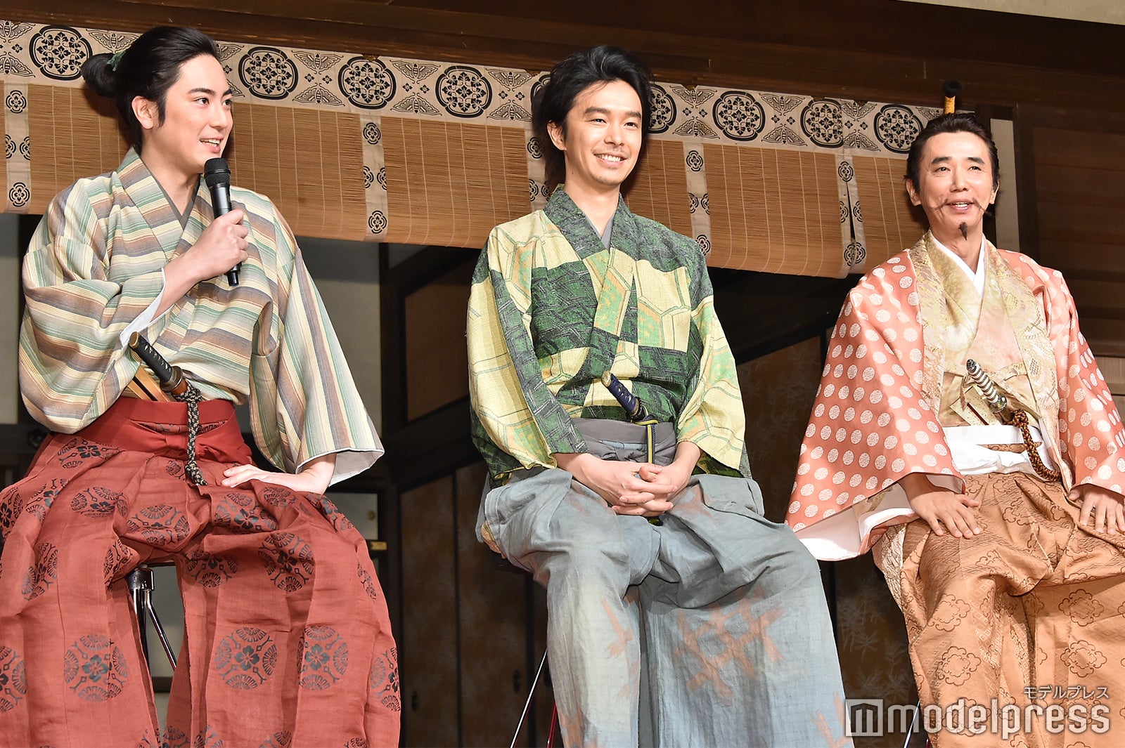 間宮祥太朗、長谷川博己、ユースケ・サンタマリア （C）モデルプレス