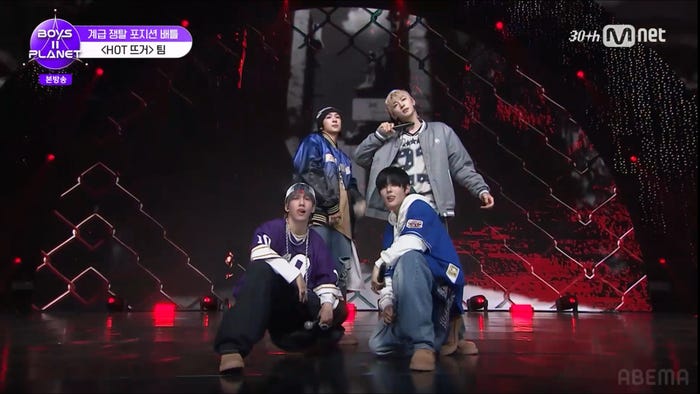 「HOT」チーム(C)CJ ENM. All Rights Reserved.