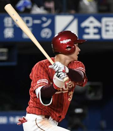 楽天 競り勝って連勝 九回に中島が決勝の適時二塁打 古謝「地元で変なピッチングにならなくてよかったです」6回2安打無失点の好投も再三の好機逃した打線の援護得られず