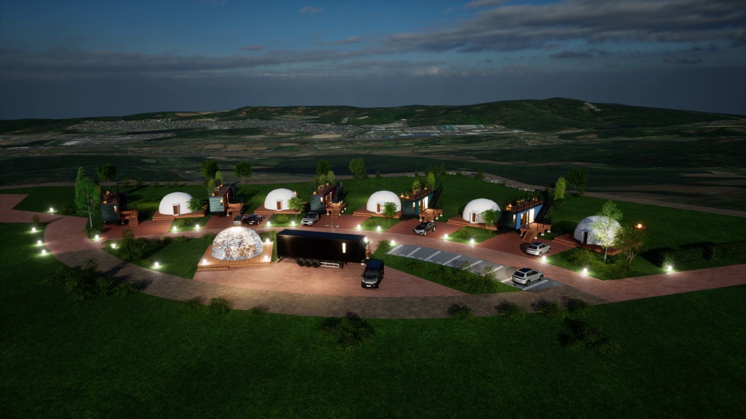 鳥取ファームグランピング Moi そらやま／画像提供：ブッキングリゾート