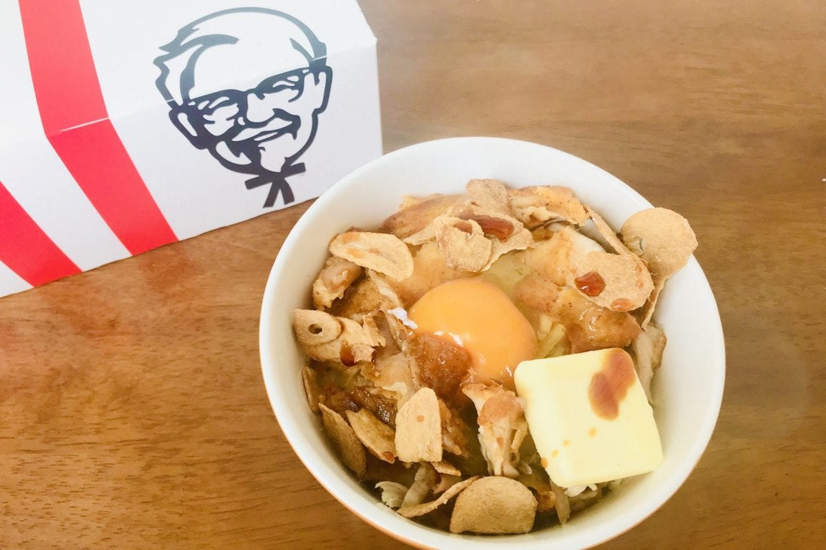 ケンタッキー（ガーリックTKG）