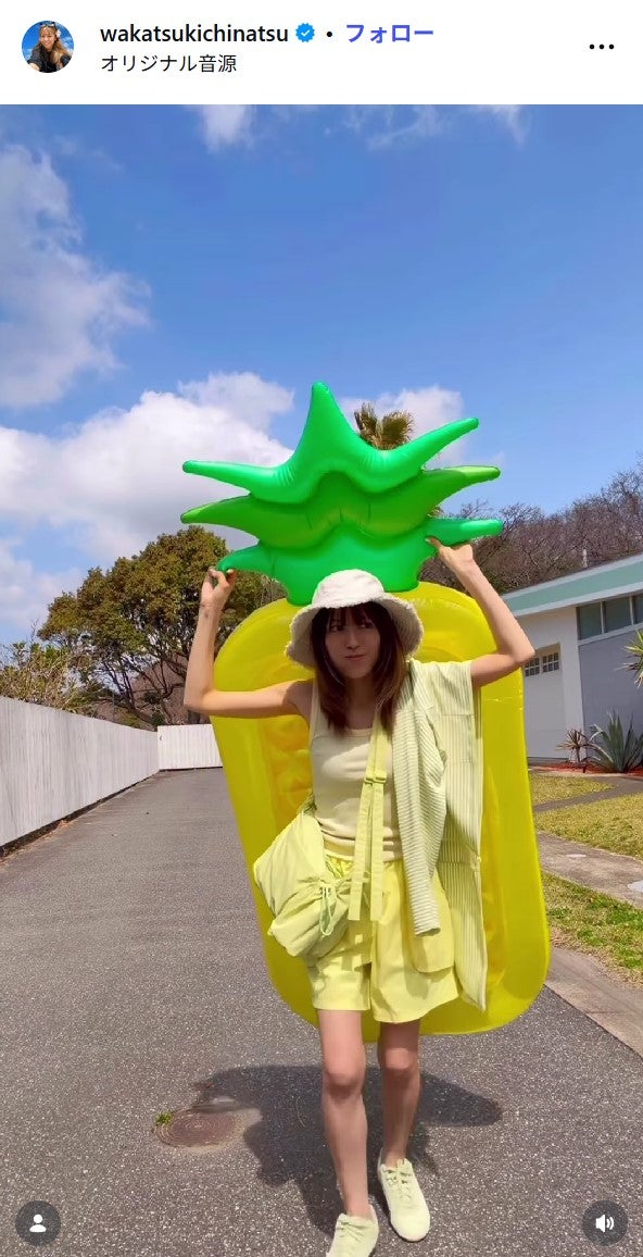 若槻千夏Instagramより