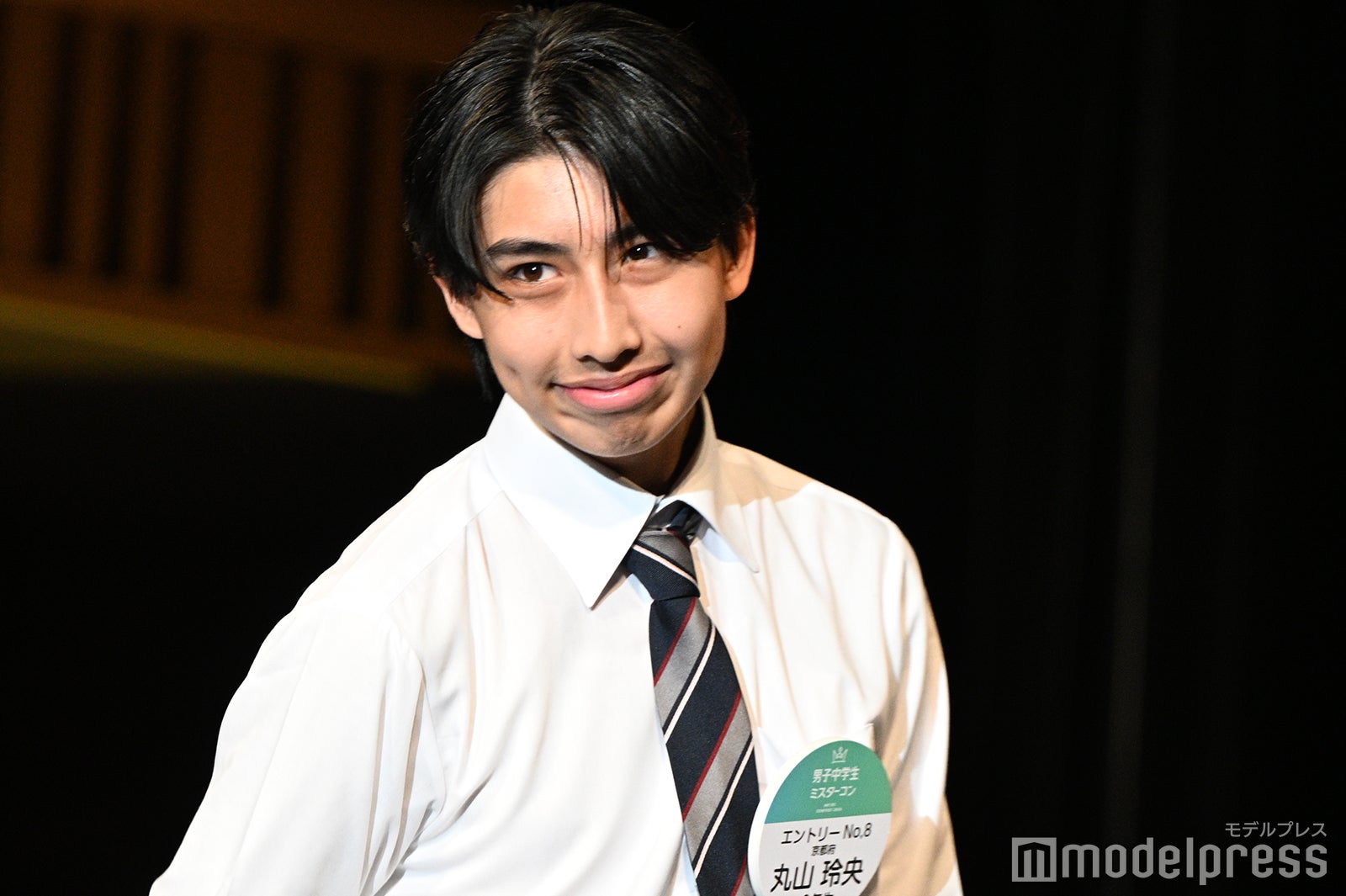 丸山玲央「男子中学生ミスターコン2025」ファイナル審査より（C）モデルプレス