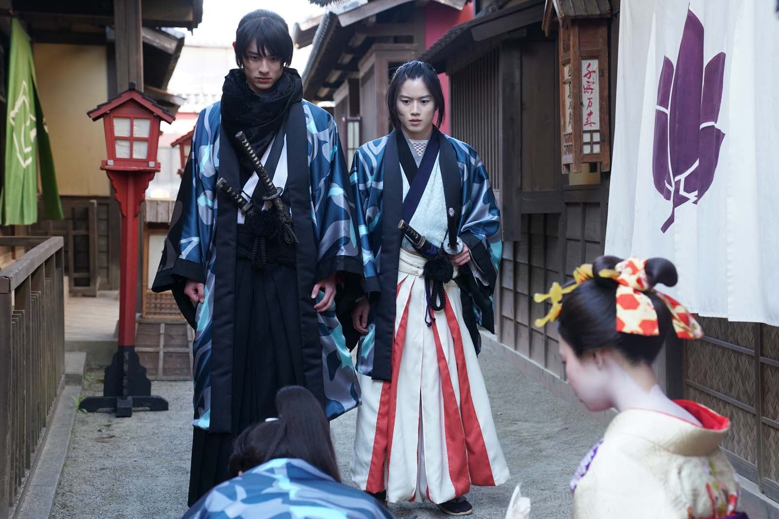 前田拳太郎、奥智哉「君とゆきて咲く～新選組青春録～」第8話より（C）テレビ朝日