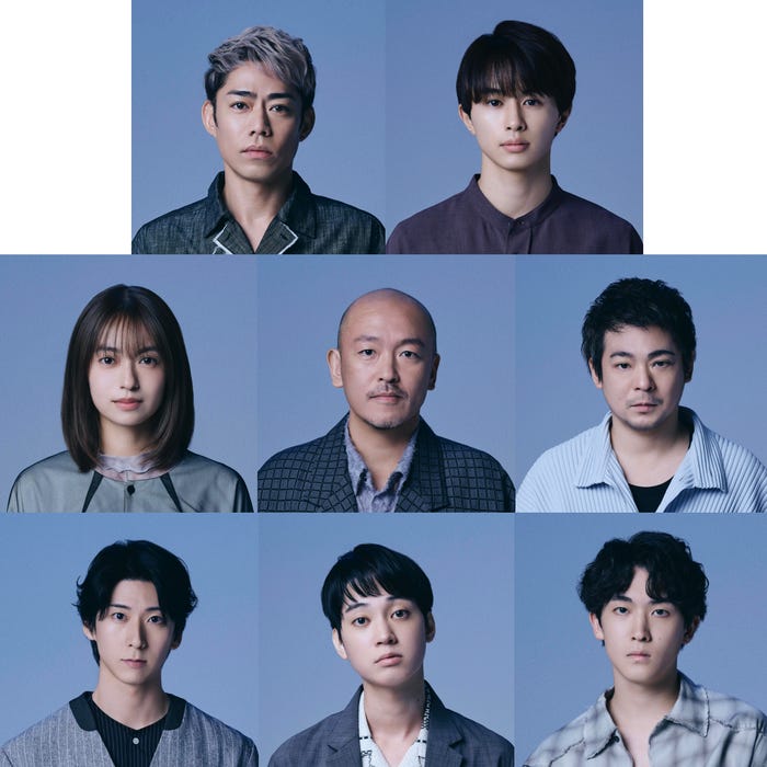 (上段)高橋大輔、草川拓弥(中段)田辺桃子、おおたけこういち、清水優(下段)星野勇太、百瀬朔、吉田晴雄(提供写真)