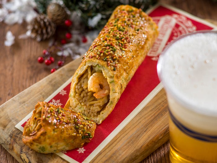 「テイスト・オブ・クリスマス」のスペシャルメニュー (C)Disney