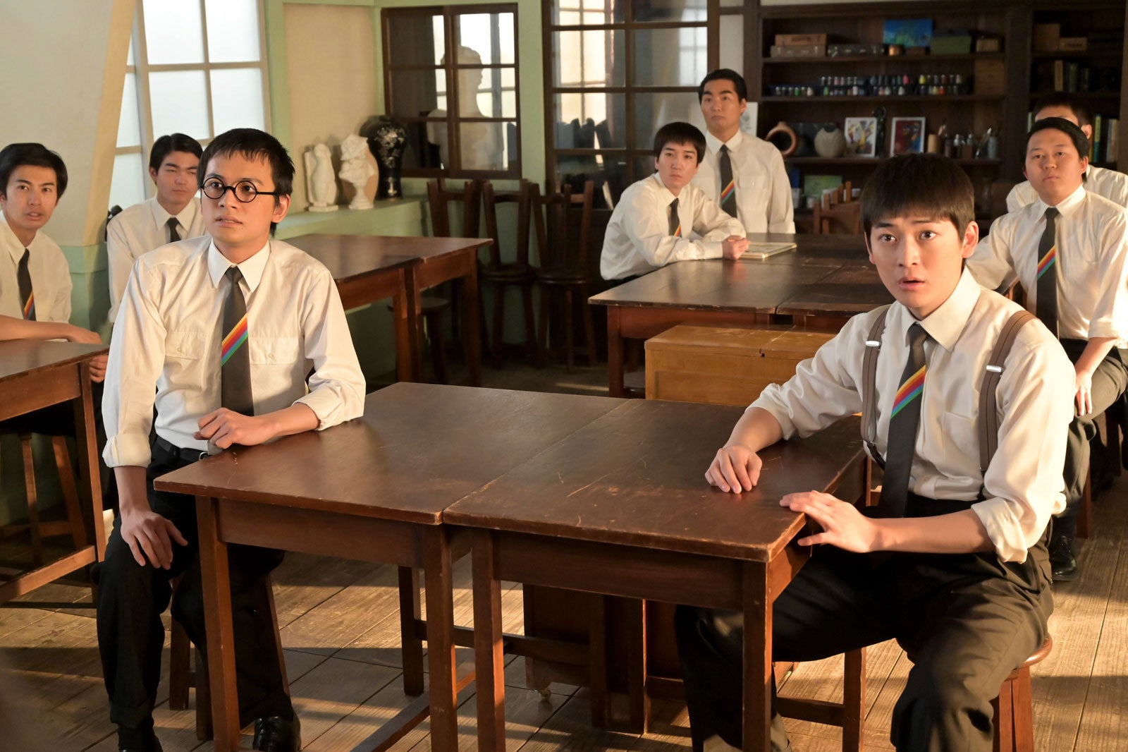 北村匠海、高橋文哉「あんぱん」第27話（C）NHK