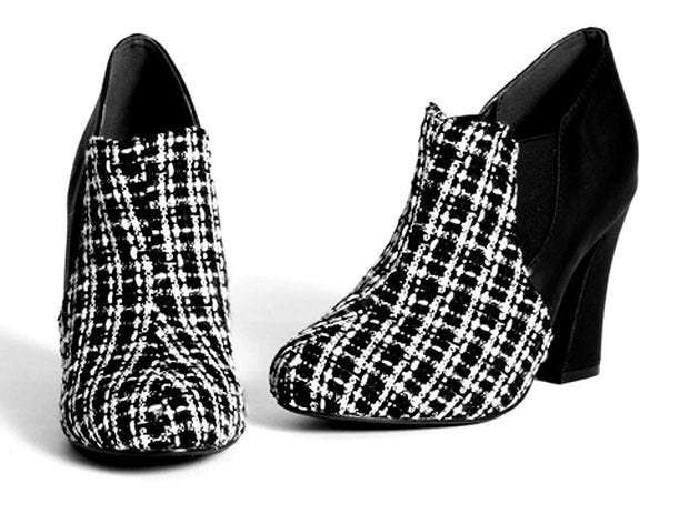 チャンキーヒール美脚サイドゴアブーツ「salus」2,490円(税込)/画像提供:salus