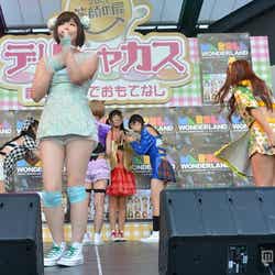 ライブパフォーマンスを披露したでんぱ組.inc