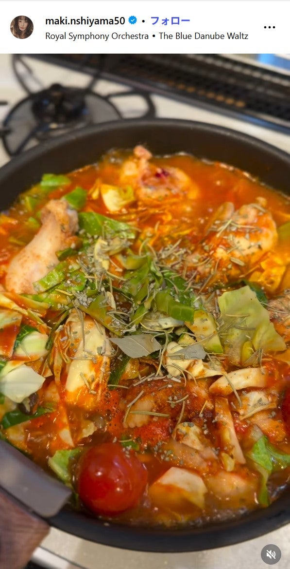 西山茉希Instagramより