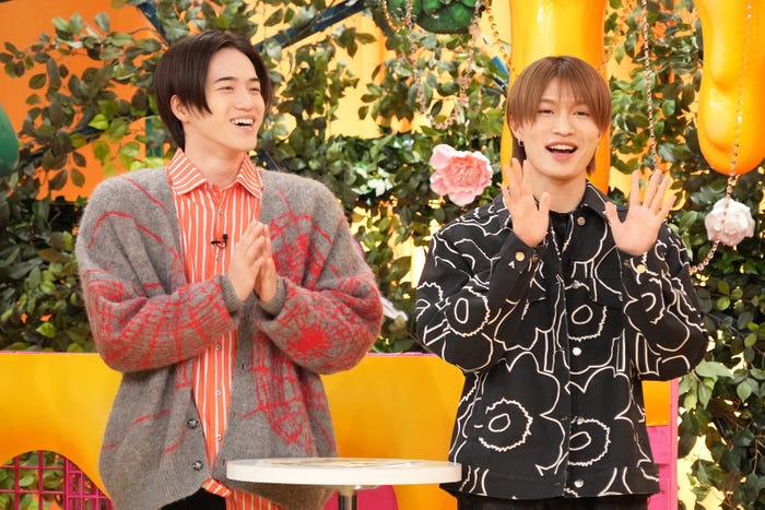 岩崎大昇、那須雄登(C)フジテレビ