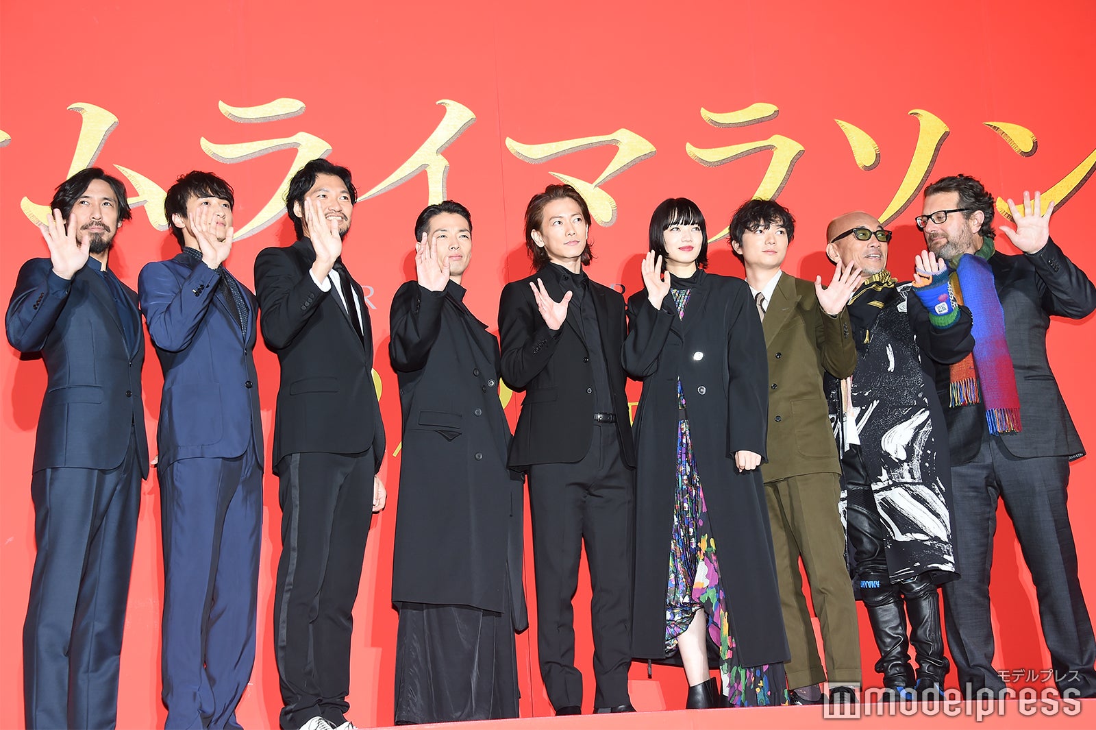 木幡竜、小関裕太、青木崇高、森山未來、佐藤健、小松菜奈、染谷将太、竹中直人、バーナード・ローズ監督（C）モデルプレス