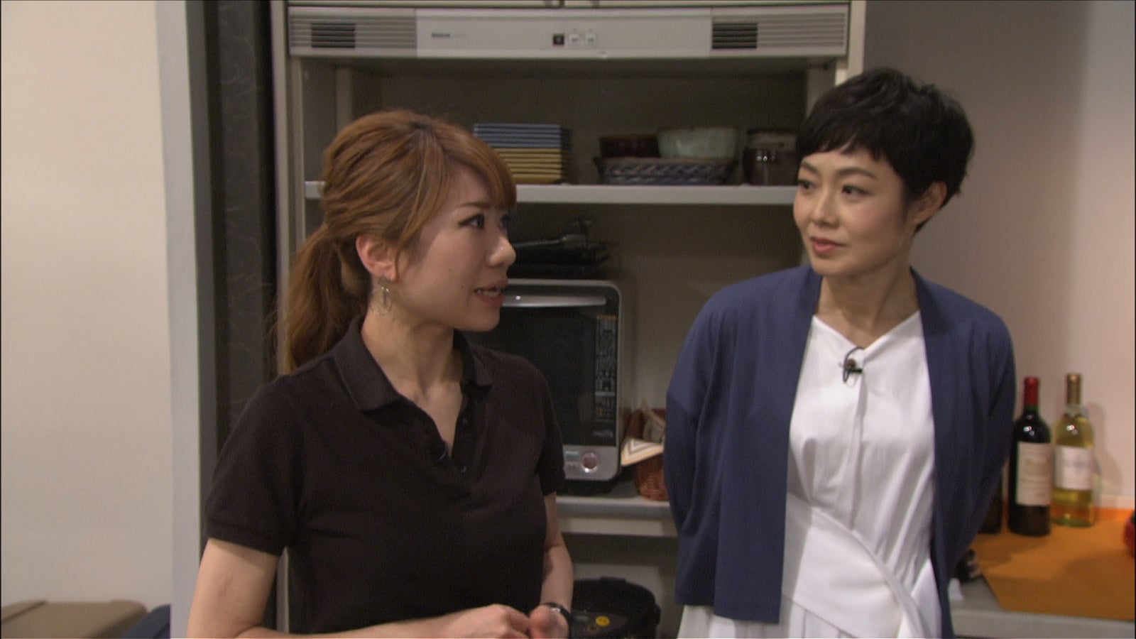 齋藤絵理、有働由美子 （C）日本テレビ