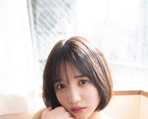 INUWASI・はのんまゆ、美バスト全開 シックな水着姿で大人な雰囲気に