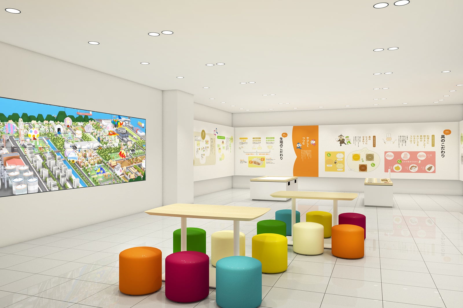 おいしさゾーン（パース）／画像提供：中村屋