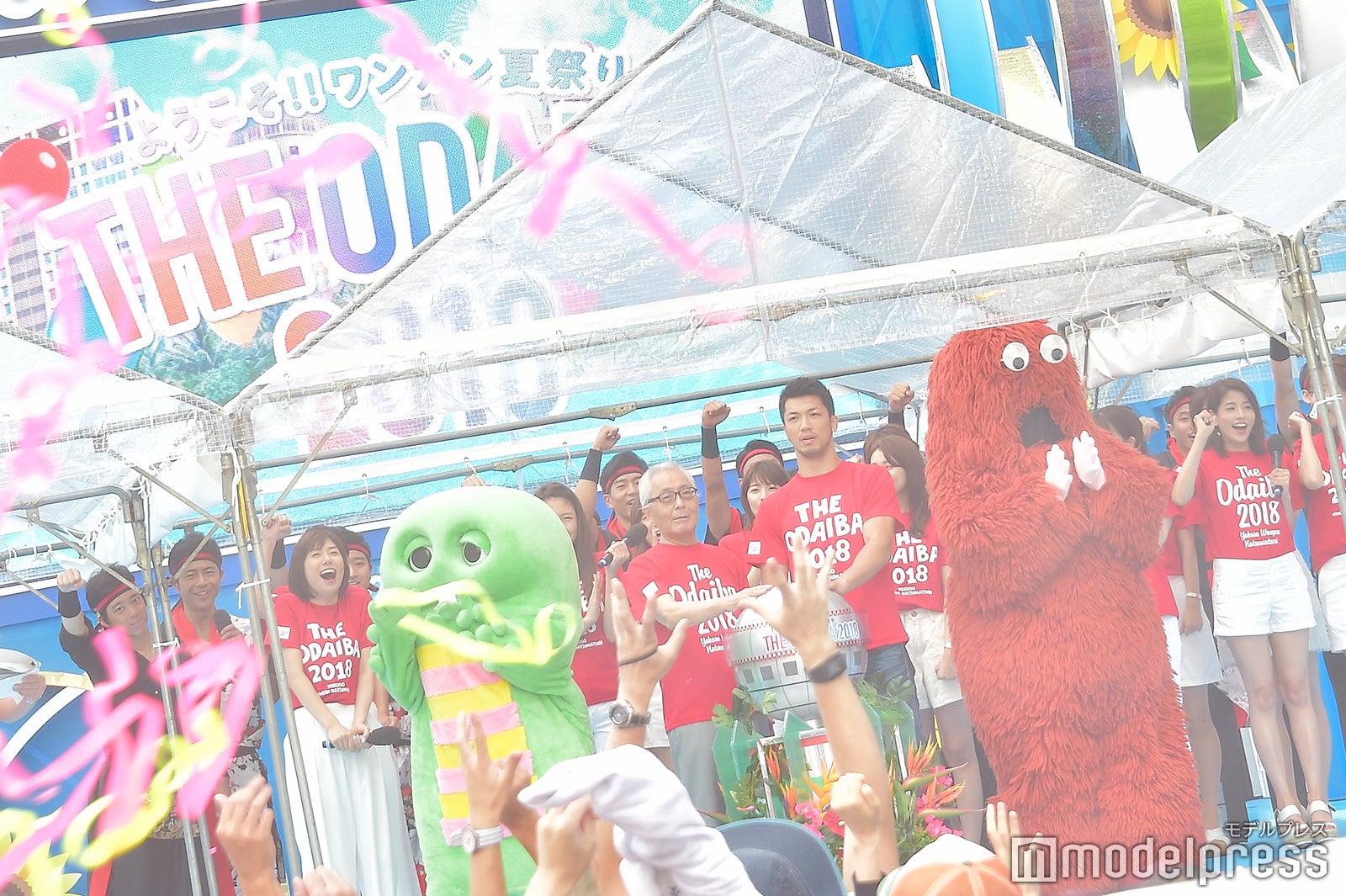 「ようこそ！！ ワンガン夏祭り THE ODAIBA 2018」開幕 （C）モデルプレス