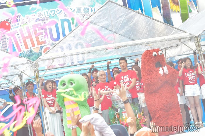 「ようこそ!! ワンガン夏祭り THE ODAIBA 2018」開幕 (C)モデルプレス