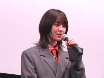 唐田えりか 主演映画「過怠」舞台挨拶に登場 半年前から韓国語教室で集中レッスン「不安消すようにとにかく練習」