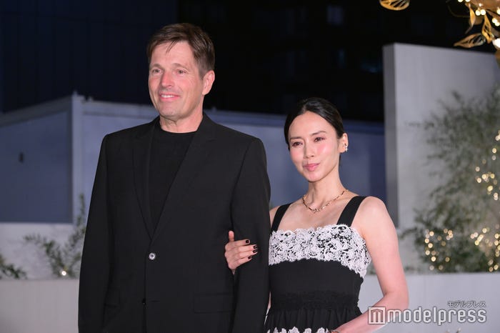 ティロ・フェヒナー氏、中谷美紀(C)モデルプレス