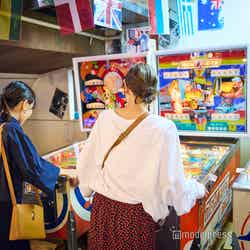 懐かしのゲームでも遊べる(C)モデルプレス