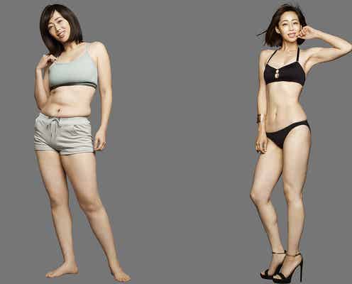 -9.7kgに成功の井上和香、ビフォーアフター公開