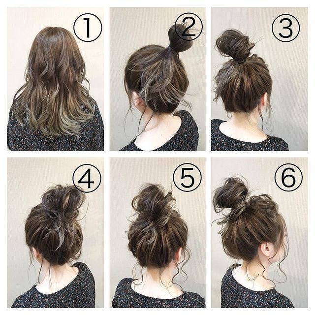 画像10 16 簡単だけど垢抜けるロングヘアのまとめ髪スタイル 不器用さんもコレでおしゃれに モデルプレス