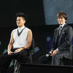 （左から）J.Y.Park、ペ・ヨンジュン　Licensed by KBS Media Ltd.(C)2011 KBS. All rights reserved.