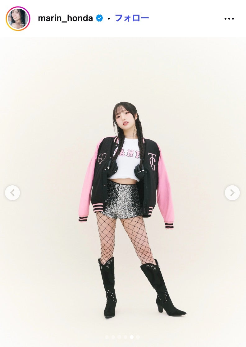 本田真凜Instagramより