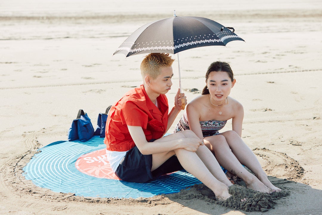 能勢倫、新野尾七奈「オオカミちゃんとオオカミくんには騙されない」第1話（C）AbemaTV, Inc.