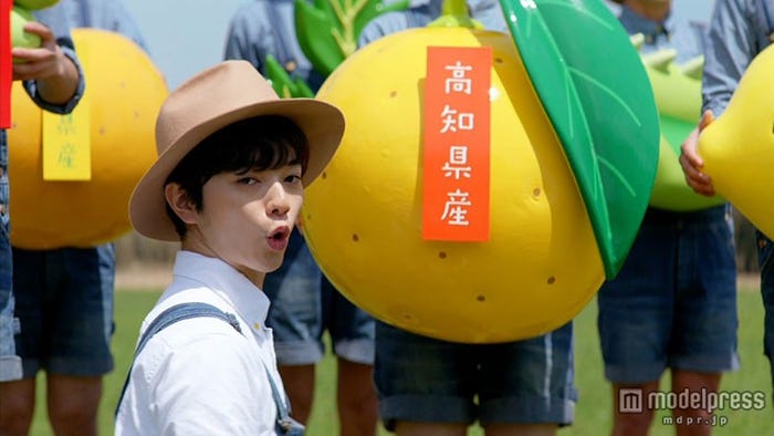 染谷将太/新CM「どこでとれたの唄」篇