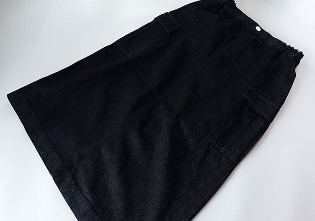 しまむら　セールスボトムス　デニムカーゴ
