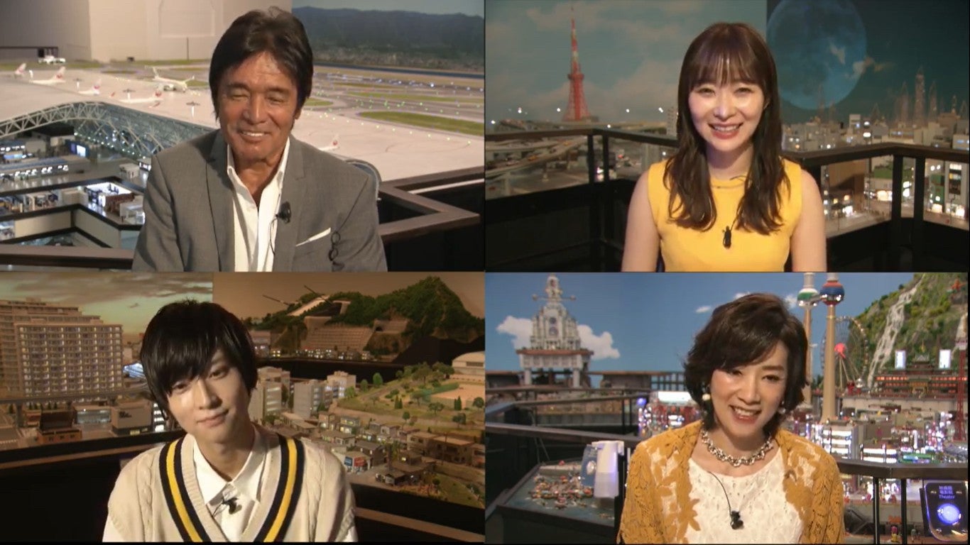 （上段左から）松崎しげる、指原莉乃（下段左から）荒牧慶彦、真琴つばさ（提供写真）