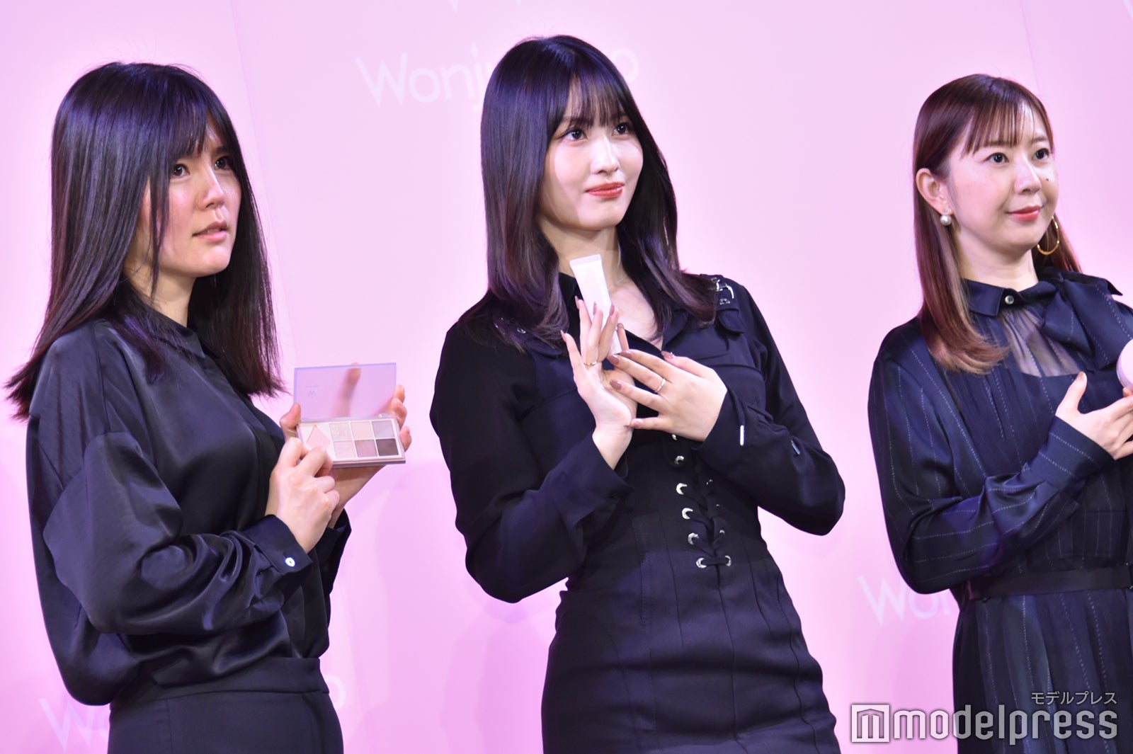 ウォン・ジョンヨ氏 、モモ、吉田ユニ氏（C）モデルプレス