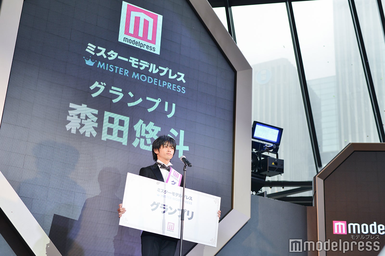 「ミスターモデルプレス」グランプリ・森田悠斗さん（C）モデルプレス
