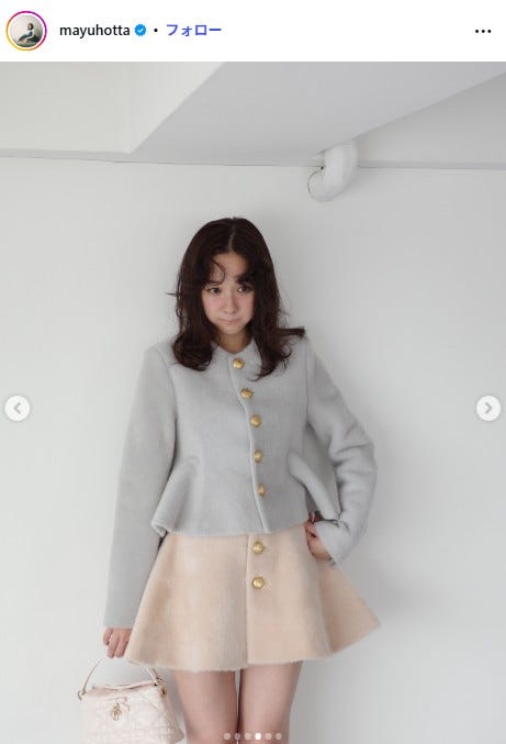 堀田真由Instagramより