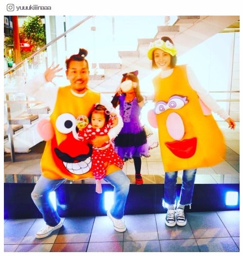 フジモン＆ユッキーナ夫婦／木下優樹菜Instagramより