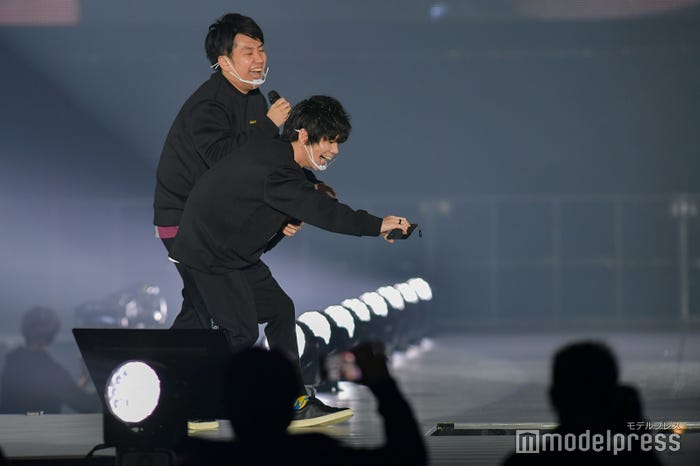 落ちた宮迫を撮影(C)モデルプレス