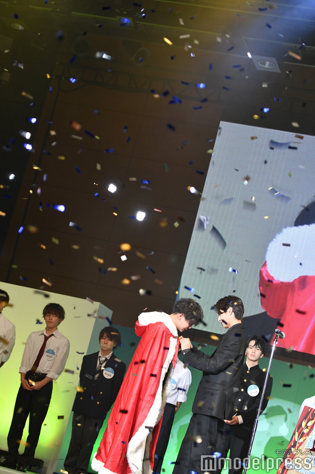 「男子高生ミスターコン2022」ファイナル審査の様子（C）モデルプレス
