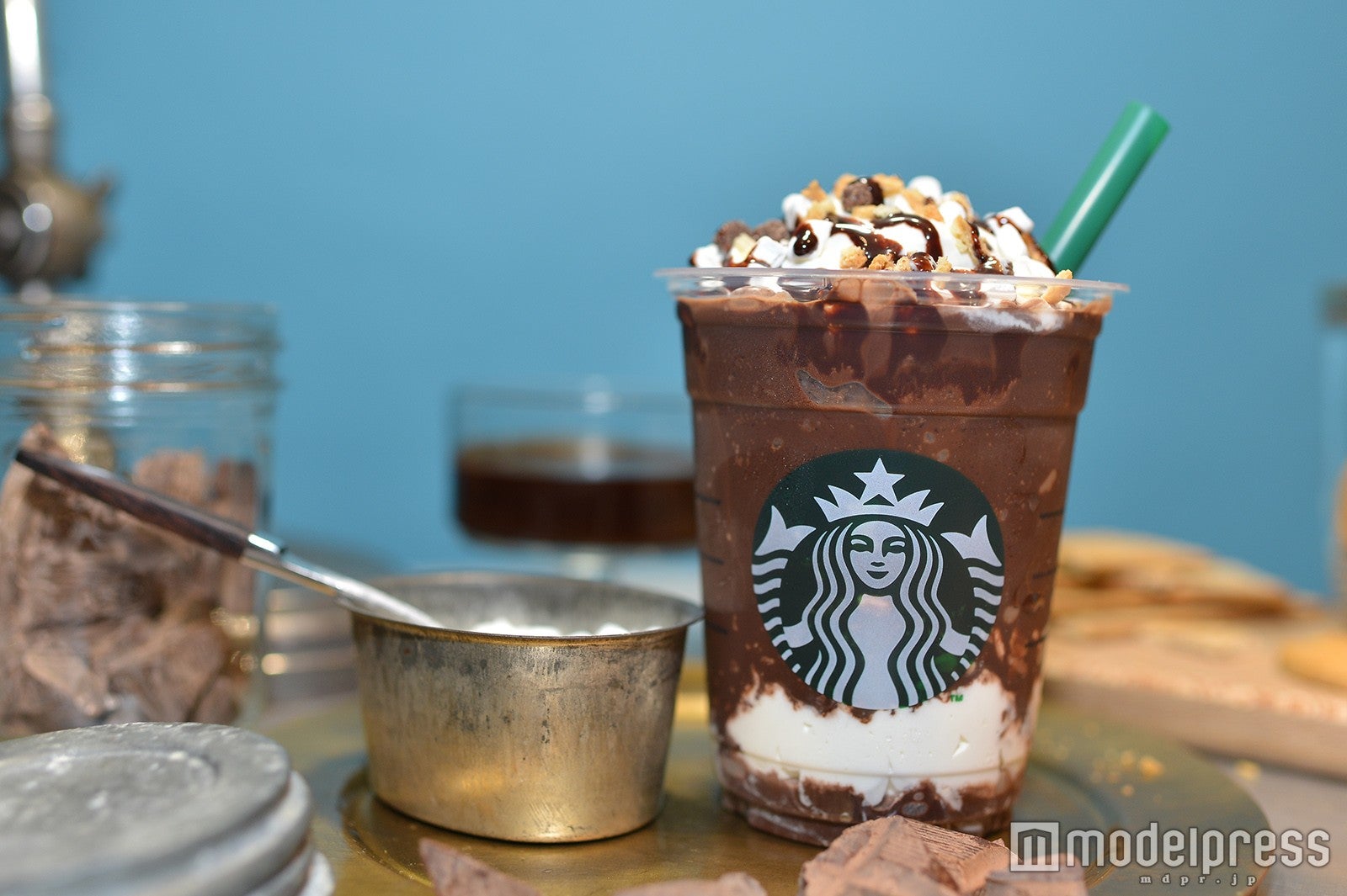 「スモア フラペチーノ（R） -クリスピー マシュマロ-」 （C）モデルプレス