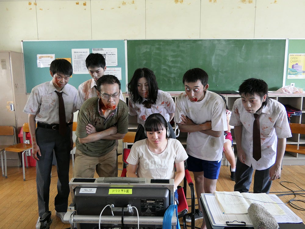 「受験ゾンビ」メイキング（C）フジテレビ