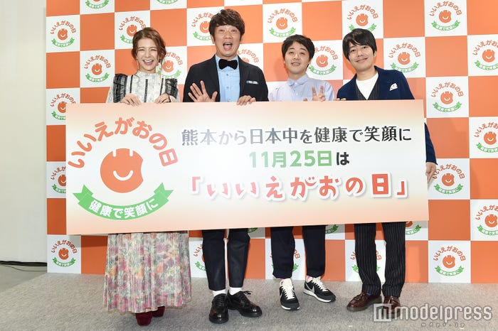 左から:スザンヌ、木本武宏、金子学、阿諏訪泰義(C)モデルプレス