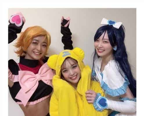 藤田ニコル・みちょぱ・越智ゆらの、プリキュアキャラに変身「ゆらちょぱるん最強」「懐かしすぎ」の声
