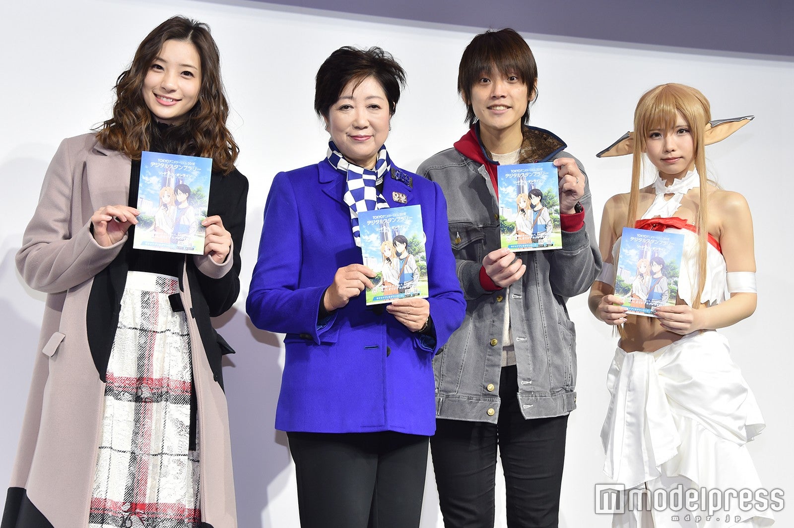 足立梨花、小池百合子東京都知事、吉田尚記アナ、えなこ （C）モデルプレス