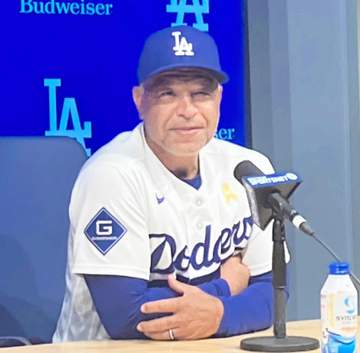 大谷翔平 5試合ぶりスタメン復帰 ロバーツ監督明言「いつもの柔和な雰囲気を感じる」