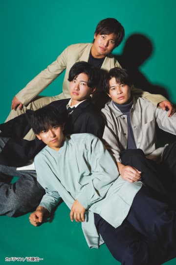 宗山、黒川ら楽天4選手が「JUNON」に登場 球団では初 グラビアページに洗練されたファッションに身を包んで登場