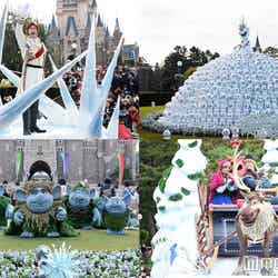 「フローズンファンタジーパレード」（C）Disney／「アナ雪」パーク初登場キャラクターがいっぱい！個々の魅力に注目して楽しむ（C）モデルプレス
